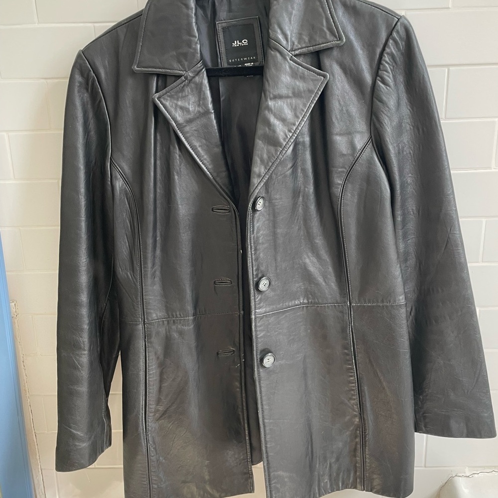 Vintage Leather Coat